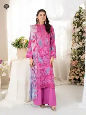 Pakistani three piece dress collection for women in Bangladesh by Rangdhonu