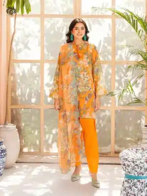 Pakistani three piece dress collection for women in Bangladesh by Rangdhonu