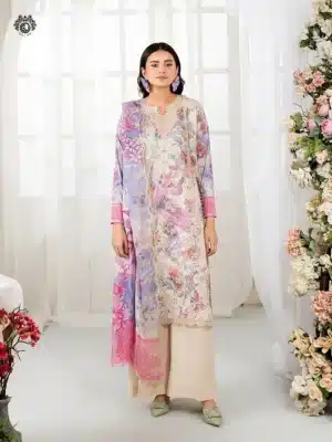 Pakistani three piece dress collection for women in Bangladesh by Rangdhonu