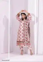Bangladeshi three piece dress collection for women in Bangladesh by Rangdhonu