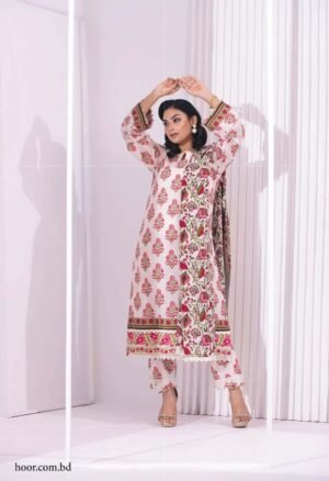 Bangladeshi three piece dress collection for women in Bangladesh by Rangdhonu