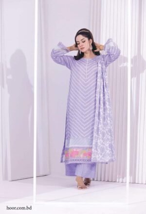 Bangladeshi three piece dress collection for women in Bangladesh by Rangdhonu