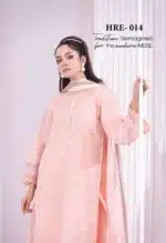 Bangladeshi three piece dress collection for women in Bangladesh by Rangdhonu