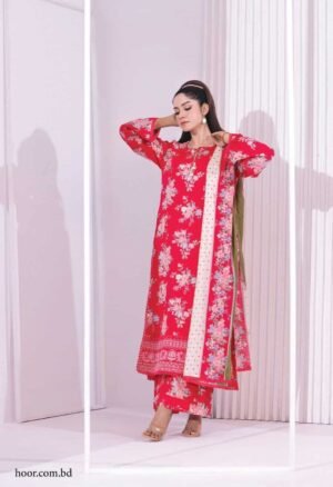 Bangladeshi three piece dress collection for women in Bangladesh by Rangdhonu