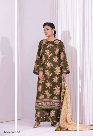 Bangladeshi three piece dress collection for women in Bangladesh by Rangdhonu