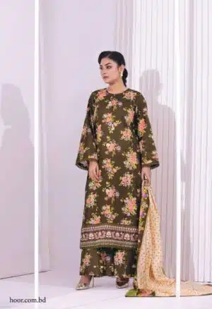 Bangladeshi three piece dress collection for women in Bangladesh by Rangdhonu