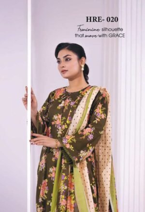Bangladeshi three piece dress collection for women in Bangladesh by Rangdhonu