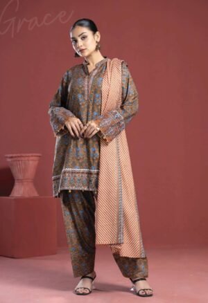 Pakistani three piece dress collection for women in Bangladesh by Rangdhonu