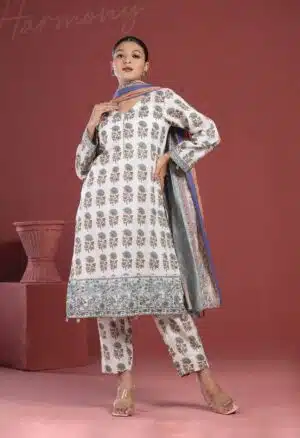 Pakistani three piece dress collection for women in Bangladesh by Rangdhonu