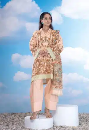 Bangladeshi three piece dress collection for women in Bangladesh by Rangdhonu