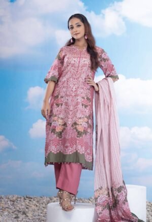 Bangladeshi three piece dress collection for women in Bangladesh by Rangdhonu