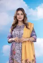 Bangladeshi three piece dress collection for women in Bangladesh by Rangdhonu