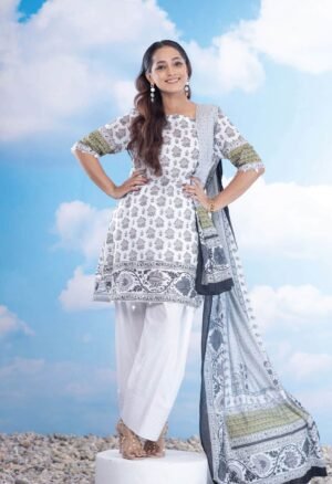 Bangladeshi three piece dress collection for women in Bangladesh by Rangdhonu