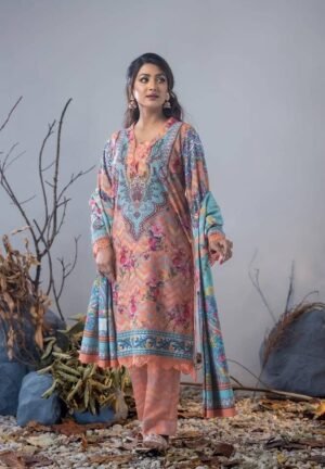 Pakistani three piece dress collection for women in Bangladesh by Rangdhonu