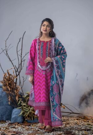 Pakistani three piece dress collection for women in Bangladesh by Rangdhonu