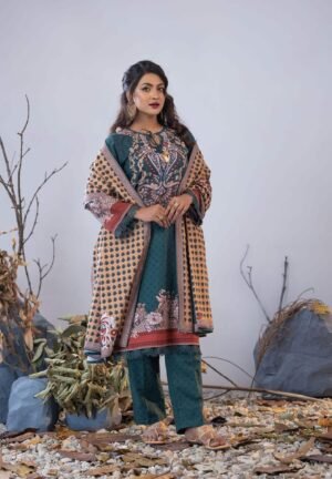 Pakistani three piece dress collection for women in Bangladesh by Rangdhonu