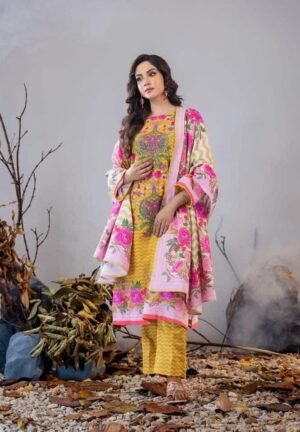 Pakistani three piece dress collection for women in Bangladesh by Rangdhonu