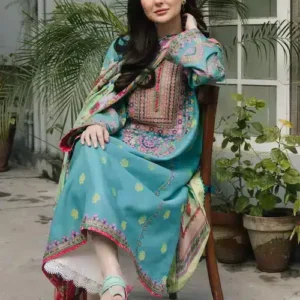 Pakistani three piece dress collection for women in Bangladesh by Rangdhonu