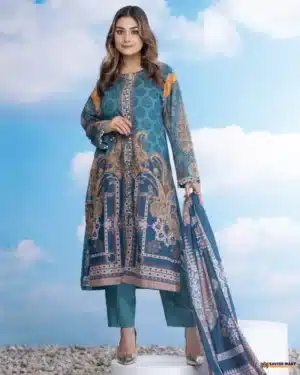 Bangladeshi three piece dress collection for women in Bangladesh by Rangdhonu