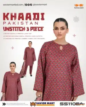 Pakistani three piece dress collection for women in Bangladesh by Rangdhonu