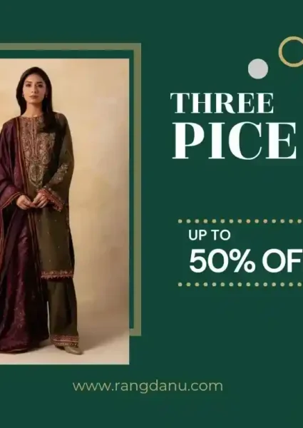 Three piece dress collection for women in Bangladesh by Rangdhonu