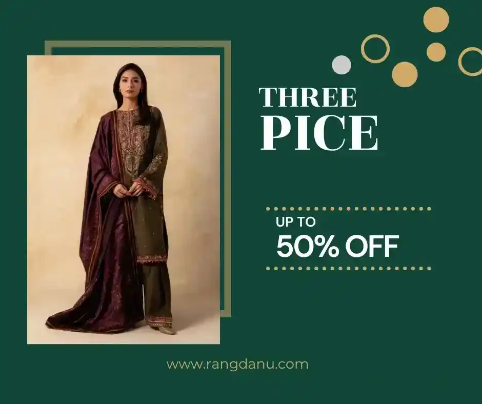 Three piece dress collection for women in Bangladesh by Rangdhonu
